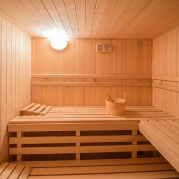 Sauna fińska w zabytkowym dworku