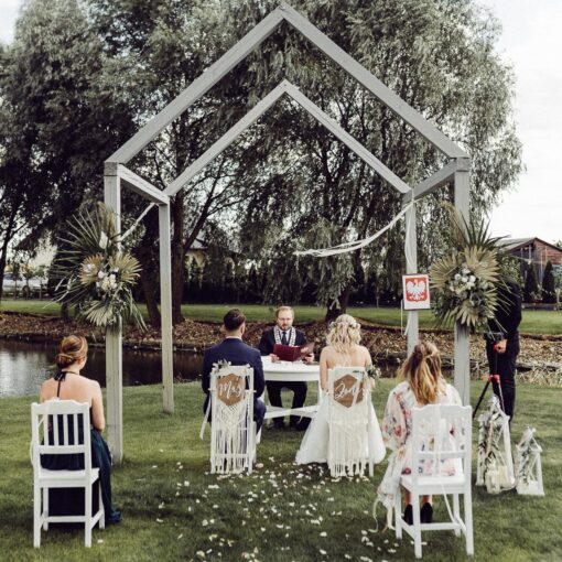 organizacja ślubu w plenerze w folwarku matecznik