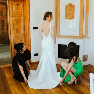 Sesja podczas wesela