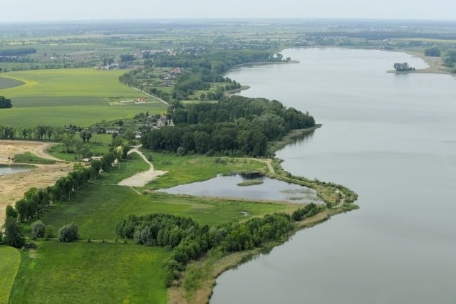jezioro niepruszewskiego koło Poznania