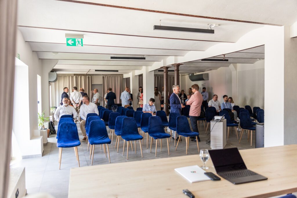 Przerwa kawowa i networking podczas eventu firmowego firmy WIPH